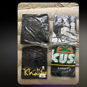 Diamond Supply Co. X Wiz Khalifa (Taylor Gang) Black Graphic Shirts